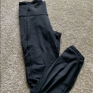 Black lululemon leggings size 6